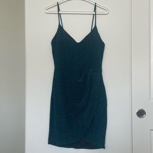 Lulus Metallic Bodycon Dress